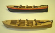 Model Boat Ship Rope Lifeboats wood