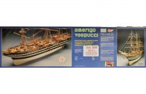 wood model ship boat kit Amerigo vespucci 650