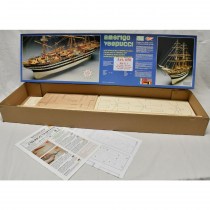 wood model ship boat kit Amerigo vespucci 650