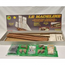 wood model ship boat kit Le Madeline
