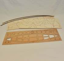wood model ship boat kit open whaler