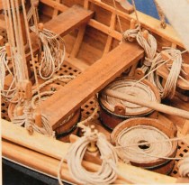 wood model ship boat kit open whaler