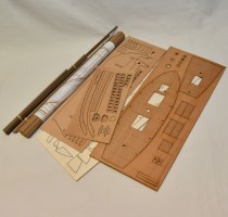 wood model ship boat kit Nina