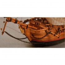 wood model ship boat kit Black Falcon