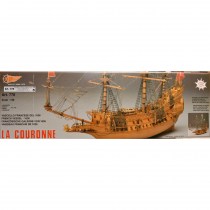 wood model ship boat kit La Couronne