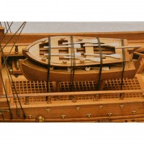 wood model ship boat kit La Couronne