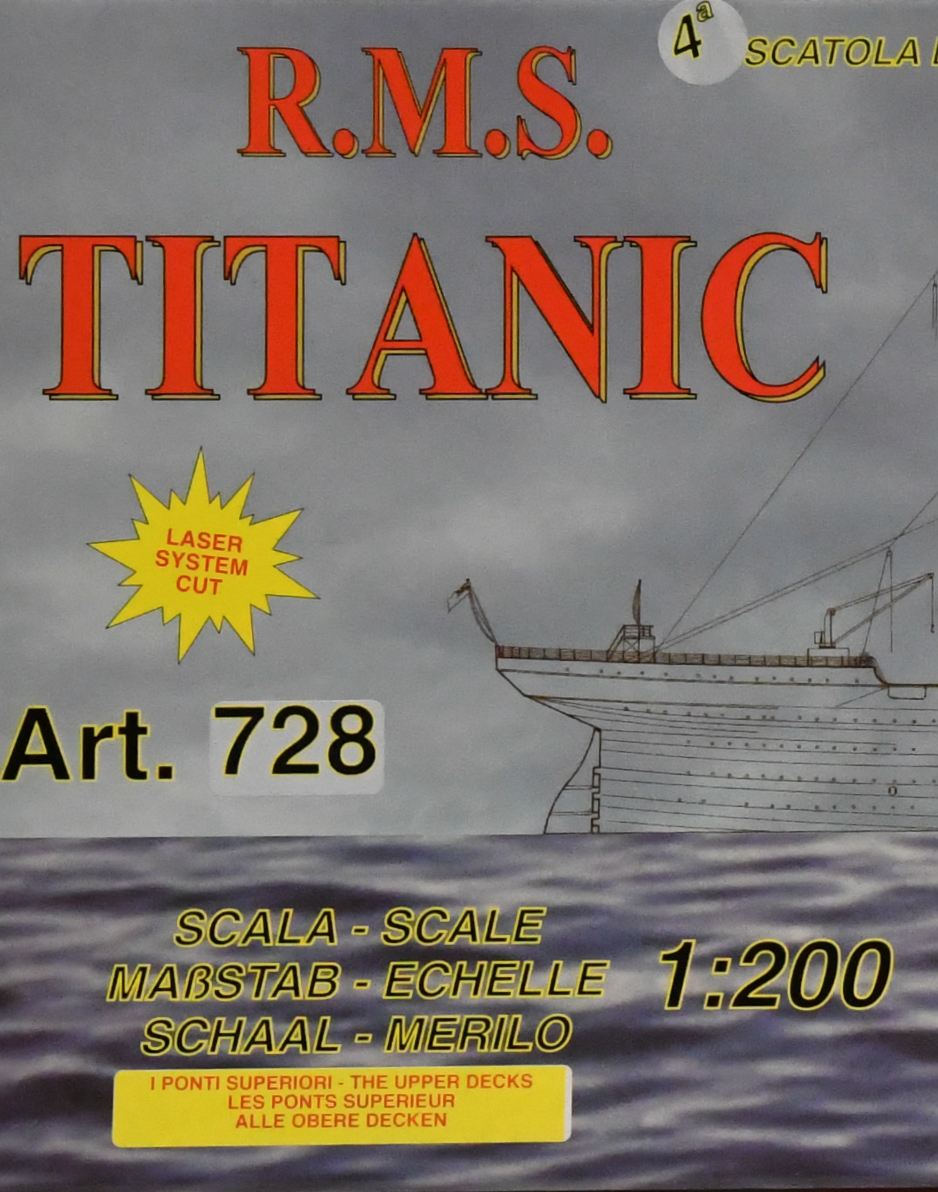 Titanic Mantua Models Kit N° 1 + N°2 + N°3 + N°4 + N°5 _ R-Models