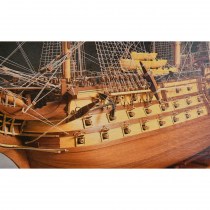 wood model ship boat kit HMS Victort 776