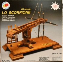 wood model weapon kit scorpion