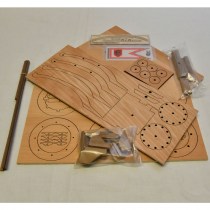wood model weapon kit revolving mace